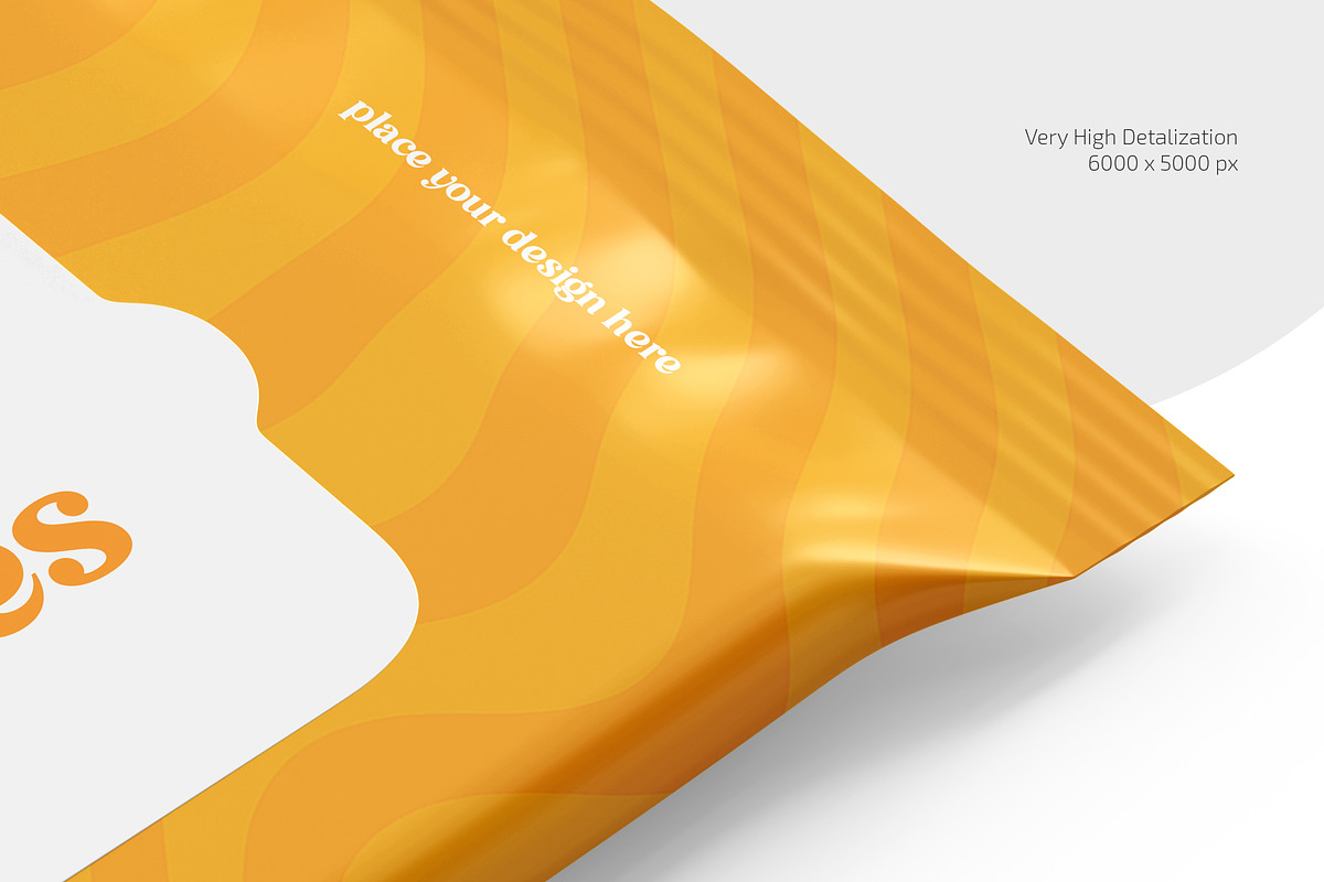 Wet Wipes Mockup Set, a Packaging Mockup by Country4k (Photo 3 of 4)