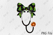 Christmas Nurse Coquette Bow Png, a Seasonal Illustration by Rose Art (Thumbnail 1 of 4)