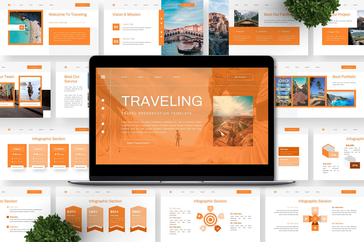 Traveling - Travel Keynote, a Presentation Template by Deepslide Studio (Photo 4 of 6)