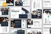 Kompanie - Company Profile GSlides, a Presentation Template by Fit-tee (Thumbnail 1 of 6)