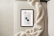 Minimal Beige Digital Devices Mockup, an iPad Mockup by aana_flavs (Thumbnail 4 of 5)