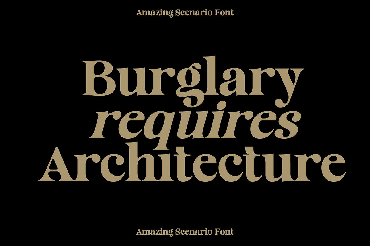 Classif - Elegant Serif Font, a Serif Font by Luna Shop (Photo 4 of 12)