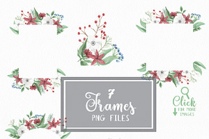 Festive Watercolor Christmas Pack