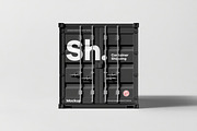 Shipping Container Mock-up, a Cups & Container Mockup by zippypixelstudio (Thumbnail 12 of 12)