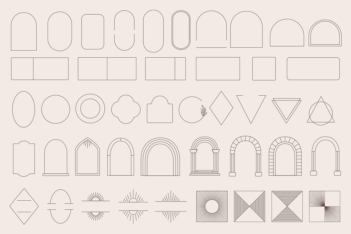 Line logos CANVA & AI, a Branding & Logo Template by Alisovna (Photo 10 of 13)