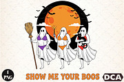 Funny Halloween Ghost Png, an Illustration by DreamCafeArt (Thumbnail 1 of 7)
