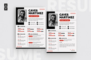 Mono Style Resume CV, a Resume Template by iDoodle Studio (Thumbnail 1 of 4)