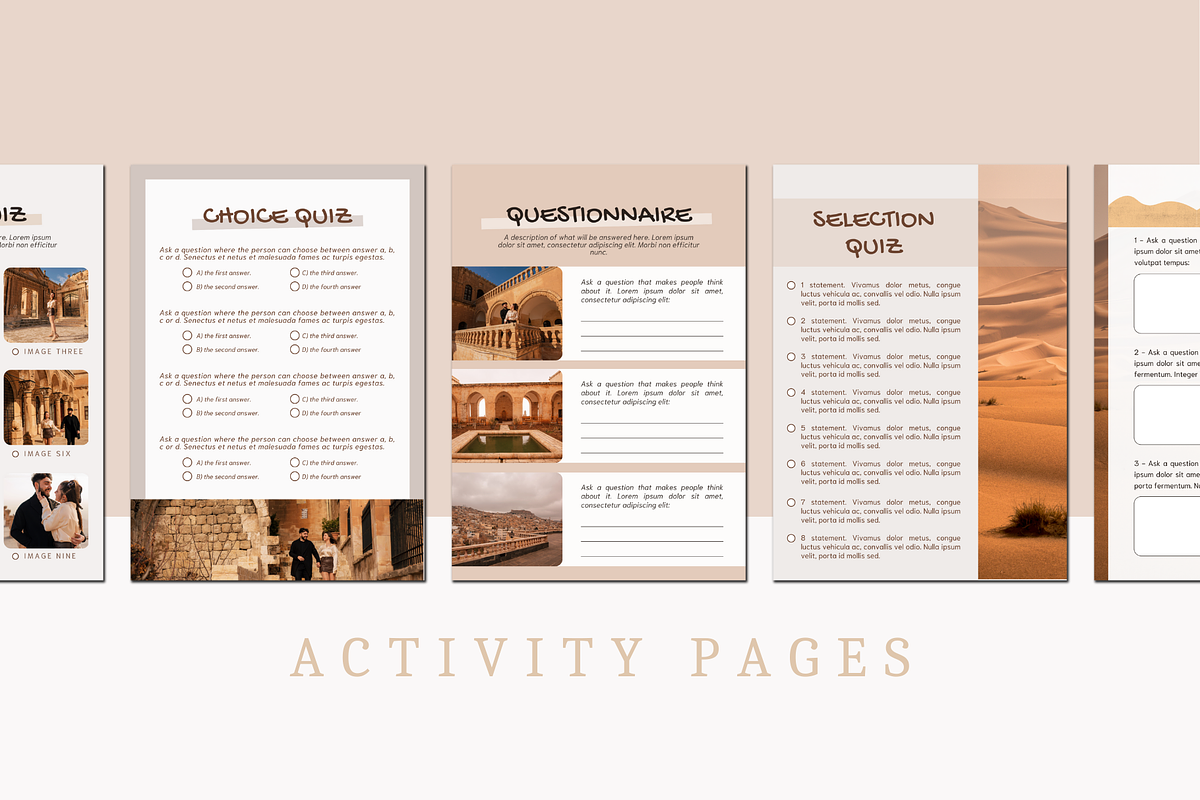WORKBOOK CANVA TEMPLATE, a Print Template by The Little Lily Studio (Photo 3 of 5)