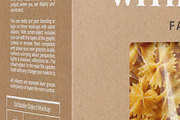 Kraft Box with Pasta Mockup, a Packaging Mockup by Reformer Mockup (Thumbnail 2 of 4)