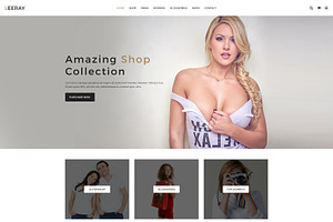 Leeray Fashion Ecommerce Template