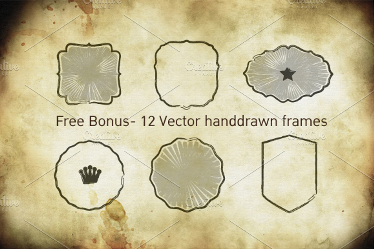 12 Grunge Backgrounds (Free Bonus) preview 5