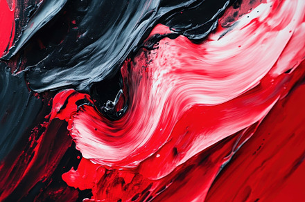 Vibrant abstract painting showcasing, a Photo by Tanuart
