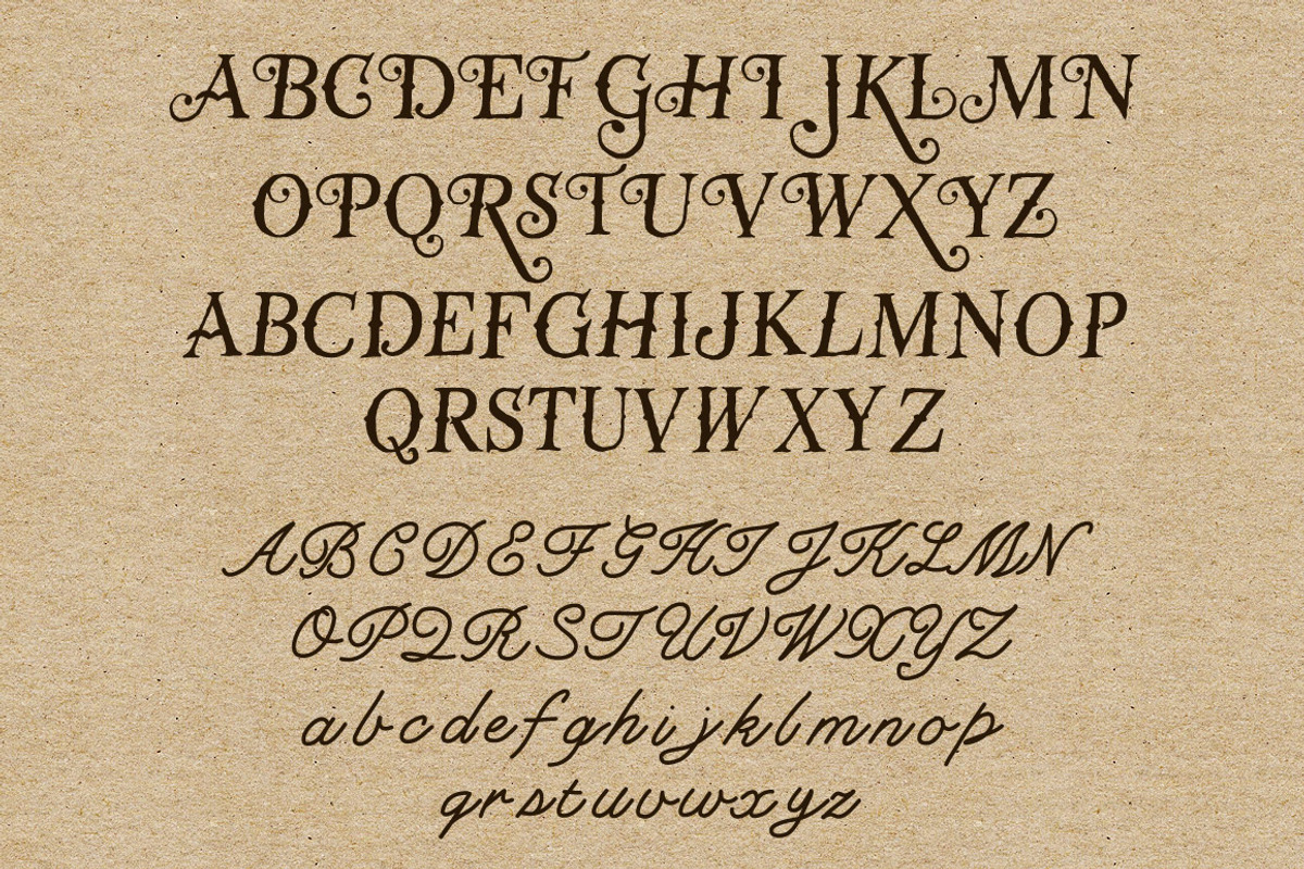 Stranger Font Pack & Vector Graphics preview 5