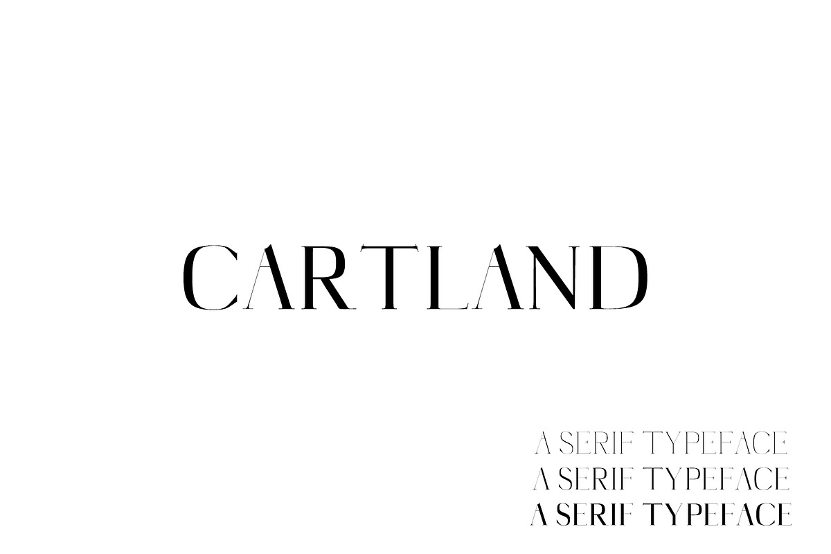 Cartland Serif Typeface