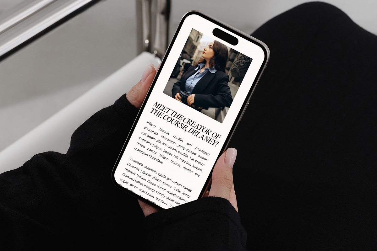 Showit Sales Page Template, a Landing Page Template by Blush Created (Photo 14 of 18)