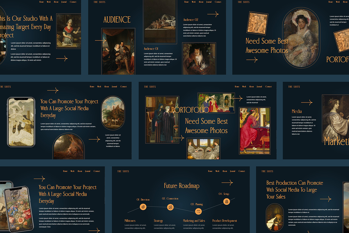 History creative design Powerpoint, a Presentation Template by Azruca (Photo 2 of 5)