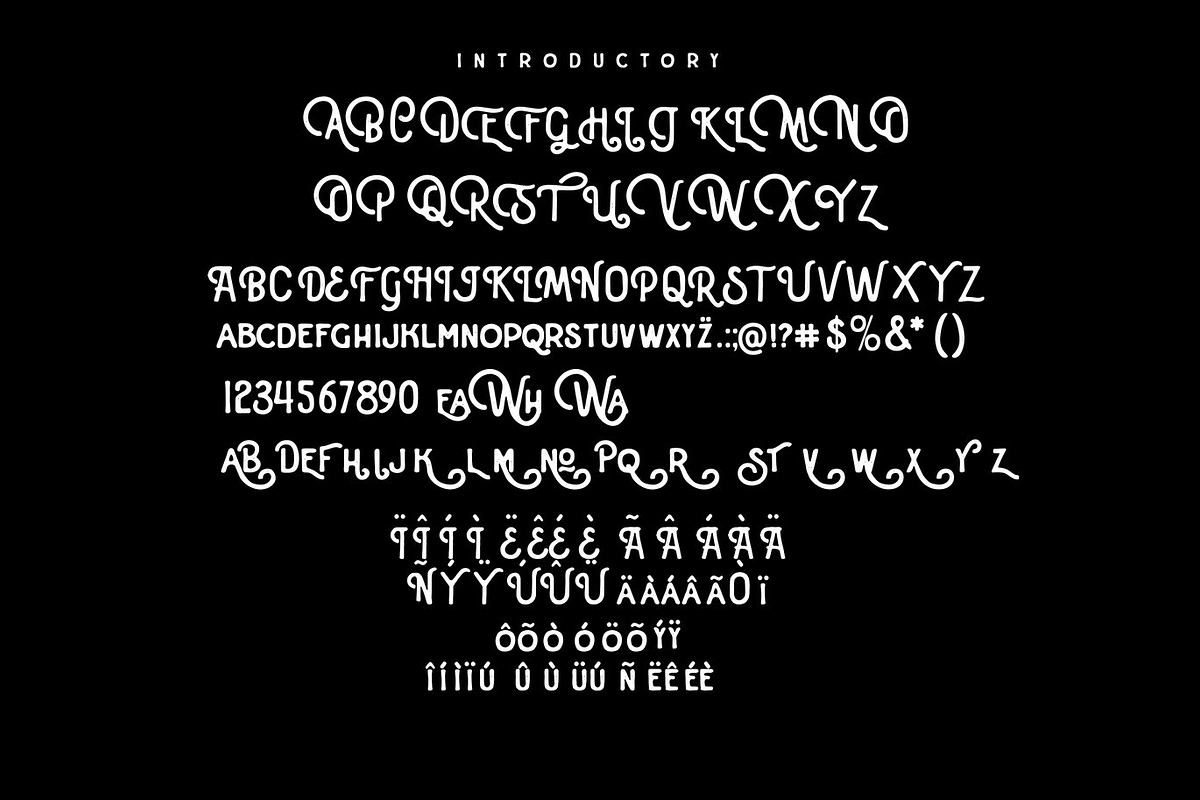 Monday - Hand Drawn Display Font, a Serif Font by Luna Shop (Photo 3 of 4)