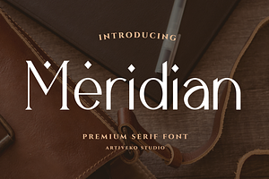 Meridian Premium Serif Font