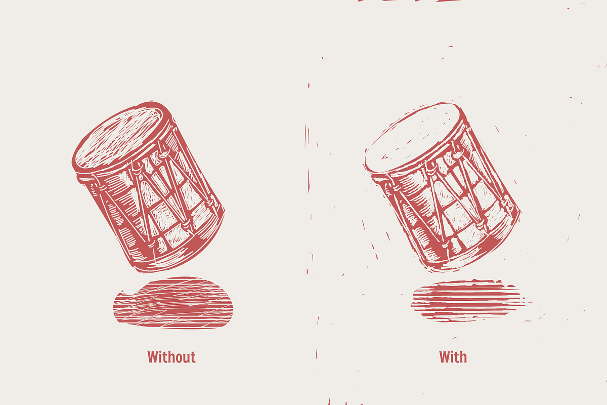 50 Authentic Woodcut Brushes, a Brush Add-On by The Old Type Foundry (Photo 4 of 5)