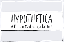 Hypothetica | Human Made & Irregular