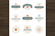 36 Restaurant Logos and Badges, a Branding & Logo Template by Vasya Kobelev (Thumbnail 7 of 20)