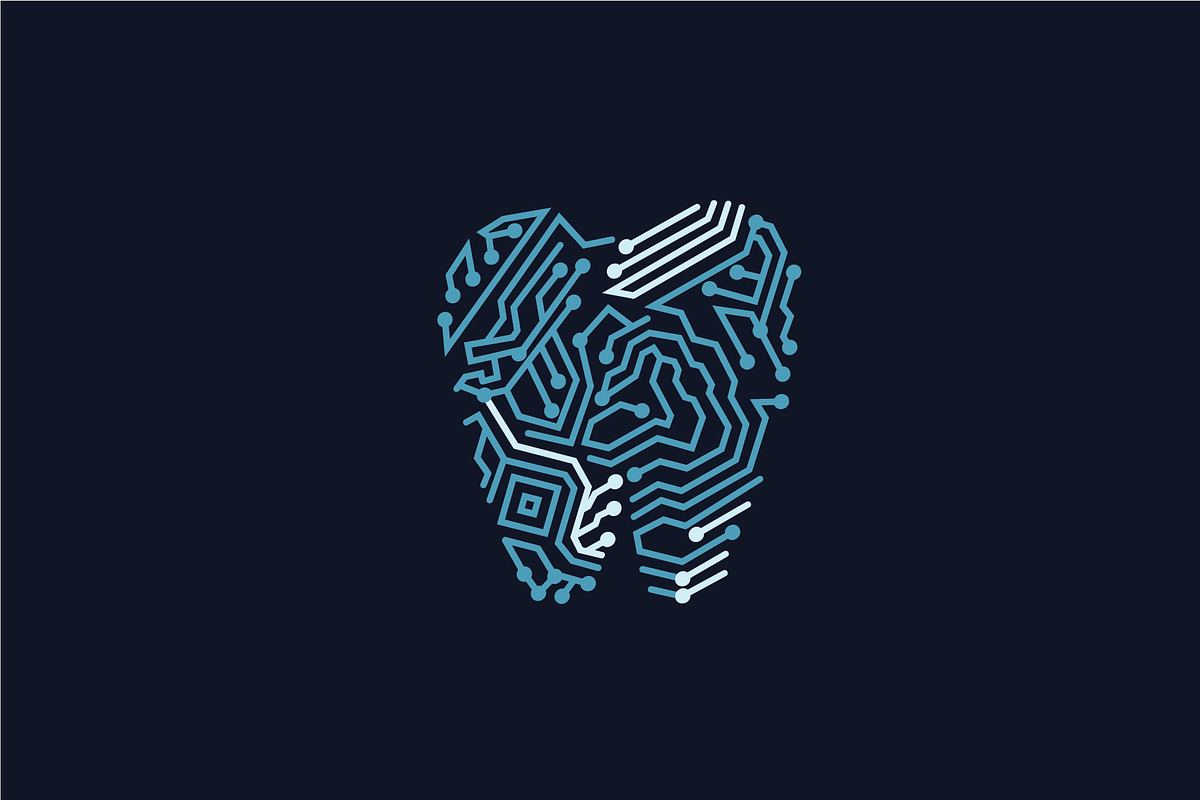 Cyber Tooth, a Branding & Logo Template by radioactivepotatoseeds (Photo 1 of 2)