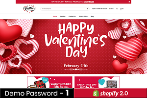 Valentine Gift Shopify Theme OS 2.0