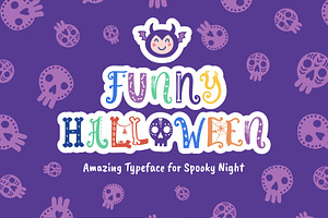 Funny Halloween Font