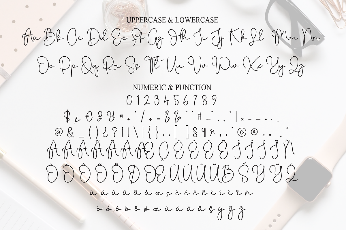 Sunday | Script Font, a Handwritten Font by Scratchones (Photo 7 of 8)