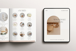 Wholesale Catalog Canva Template