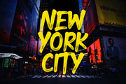 Hearns Handbrush Font, a Font by Multype Studio (Thumbnail 2 of 10)