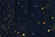 Starry Night Digital Paper, a Pattern Graphic by MixPixBox (Thumbnail 3 of 5)