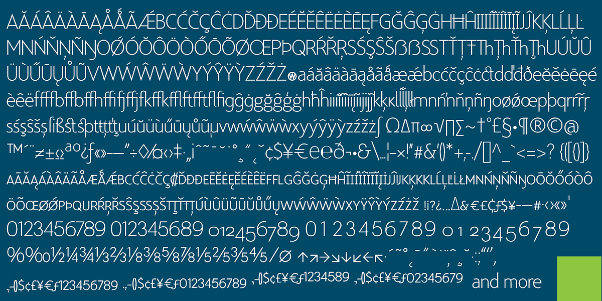 Exec, a Sans Serif Font by Wiescher-Design (Photo 6 of 12)