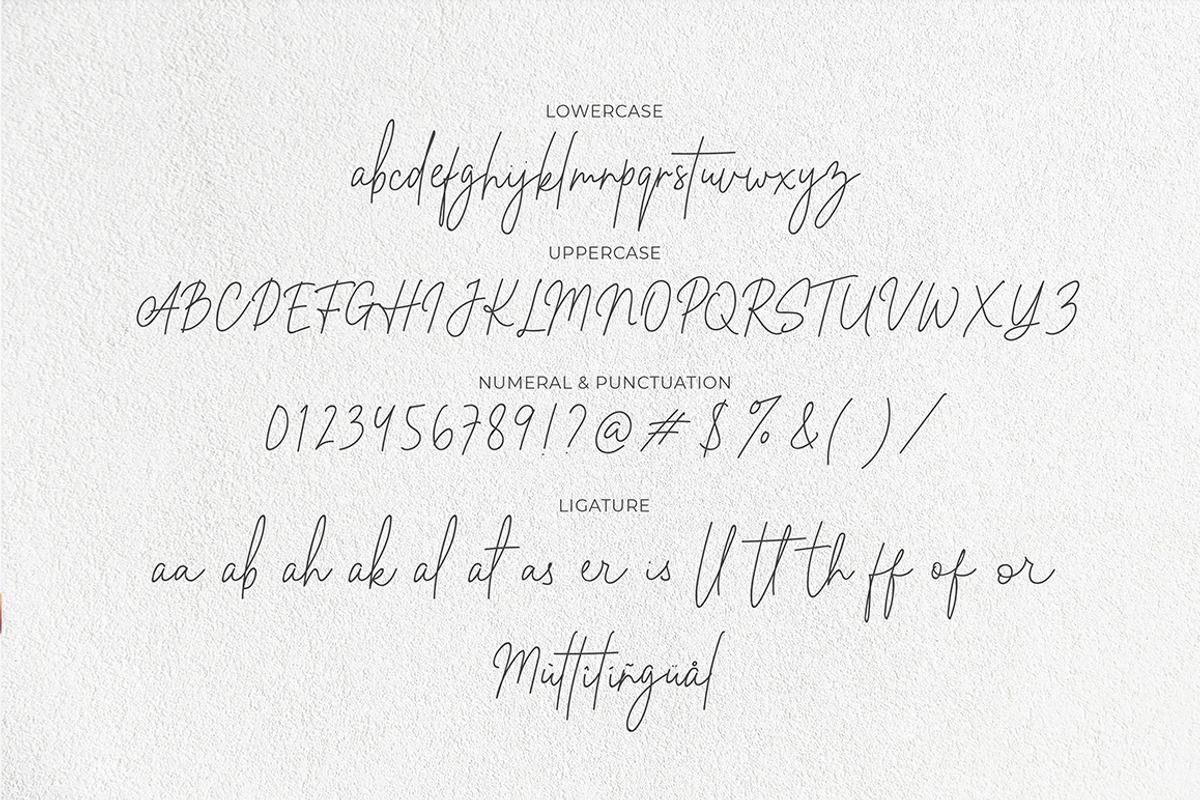 Raffithus Stylish Signature Font, a Script Font by Fikry Alfatih (Photo 9 of 10)