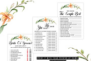 Bridal Shower Games, Set of 12, a Graphic by Wow Designs (Thumbnail 4 of 5)