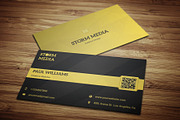 Minimal Corporate Business Card V6, a Business Card Template by PSD Storm (Thumbnail 5 of 13)