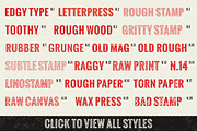 Sloppy Press Inc., a Layer Style Add-On by Guerillacraft (Thumbnail 7 of 7)