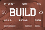 Bronzet Creative Sport Typeface Font, a Sans Serif Font by Catalystco Studio (Thumbnail 5 of 7)
