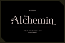 Alchemin - Advertisement Font