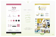 Brand Boards / Style Tiles VOL 3, a Templates & Theme by AM Studio (Thumbnail 8 of 11)