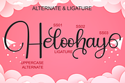 Hello Valentines, a Font by BearyType Studio (Thumbnail 6 of 8)
