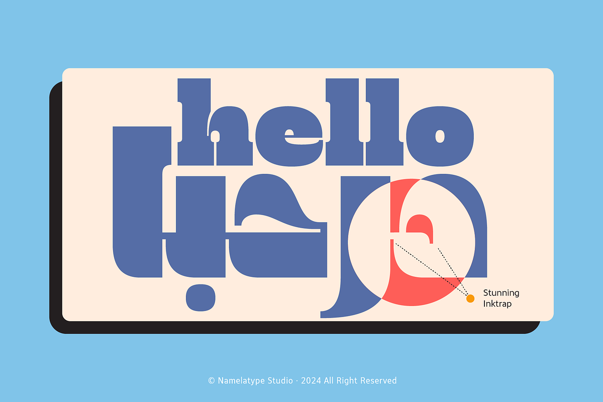 Marhaban Arabic, a Slab Serif Font by Namela Studio (Photo 2 of 13)