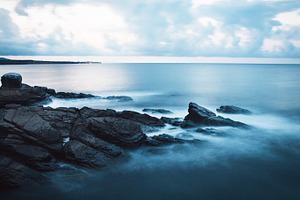 Calmness at the sea
