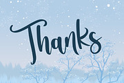 Snowtimes | A Bouncy Handwritten, a Script Font by Rissyletter Studio (Thumbnail 9 of 9)