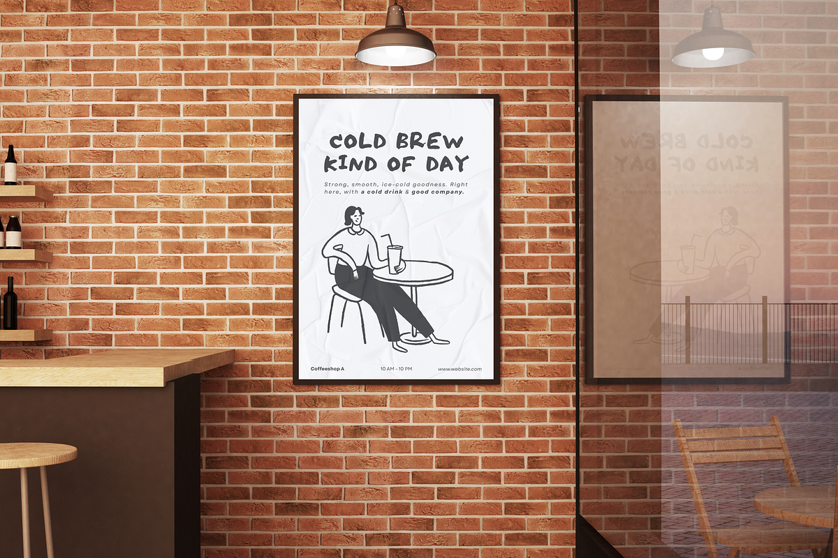 Editable Posters for Coffeeshops Canva preview 4