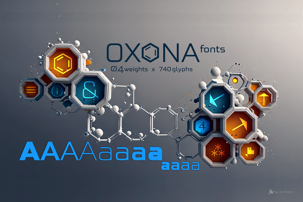 Oxona Sans Serif Roman - 04 fonts, a Sans Serif Font by deFharo (Photo 7 of 13)