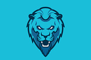Lion head logotype, a Branding & Logo Template by Mister Chek (Thumbnail 1 of 2)