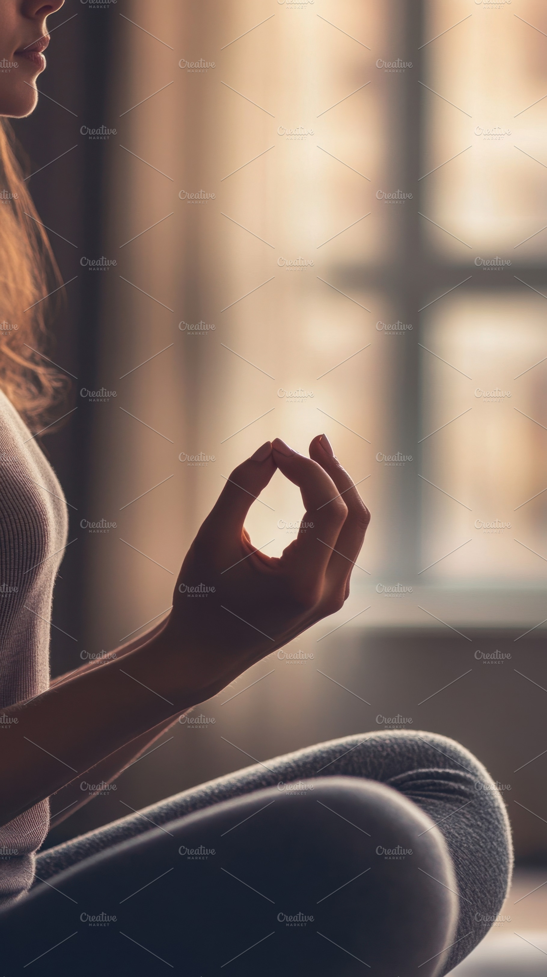 Meditation practice in soft light, a Photo by Beautiful things