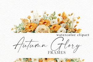 Autumn Glory - Watercolor Collection