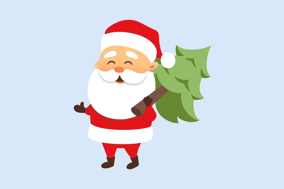Santa Claus story, a Decorative Illustration by MeadowFox (Photo 3 of 4)